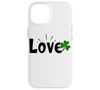 Love St. Patricks Day Irish LUCKY Shamrock Camisetas San Valentín Carcasa para iPhone 14