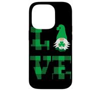 Love St. Patricks Day Irish LUCKY Shamrock Gnomo San Valentín Carcasa para iPhone 14 Pro