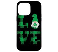 Love St. Patricks Day Irish LUCKY Shamrock Gnomo San Valentín Carcasa para iPhone 14 Pro Max