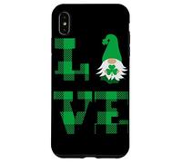Love St. Patricks Day Irish LUCKY Shamrock Gnomo San Valentín Carcasa para iPhone XS Max