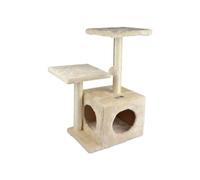 LOVE STORY Ami Confort - Árbol para Gatos con caseta y Plataforma (60 cm)