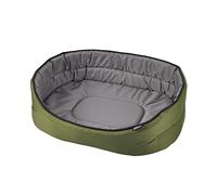 Love Story - Cesta ovalada (70 x 52 cm), color caqui/gris