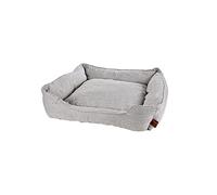 LOVE STORY Cesta Rectangular de poliéster 55x50x20cm Cosy Golden Gris Claro