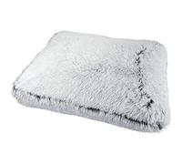 LOVE STORY Cojín Rectangular de poliéster 100 x 70 x 10 cm, Fluffy Blanco Chiné