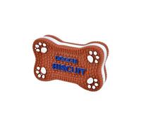 Love Story, Juguete de Galleta de Sonido de Vinilo, 12 x 7 x 3 cm, Color marrón