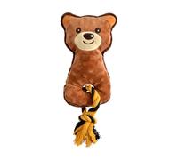 Love Story, Juguete de Peluche de Oso de Sonido y Cuerda de poliéster, 15 x 37 cm de Altura, Color marrón