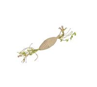 Love Story, Juguete Ovalado de cartón y Cuerdas de cáñamo D3,5 x 26 cm