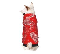 Love. Sudadera con capucha para perros pequeños, cálida, suave y transpirable, fácil de llevar, abrigo de invierno para mascotas