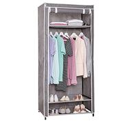 LOVE !T STORE !T 670612 Armario, Tejido/Gris Liso, 175x80x50cm