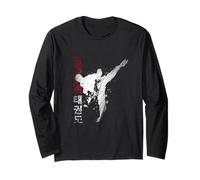 Love Taekwondo Hombres Camisa Taekwondo Lovers Mujeres y niñas Manga Larga