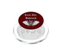 Love The Unloved Bat Skull Goth Punk Alternativa Vintage PopSockets PopGrip para MagSafe