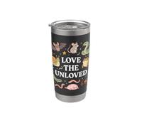Love The Unloved Bug Collector Naturaleza Insecto Entomología Vaso térmico de acero inoxidable de doble pared