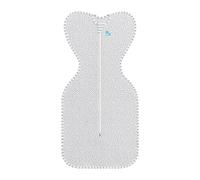 Love to Dream Envoltura de bambú - Bebé Unisex Brazos Up Hip-Healthy Twin Zipper Swaddle Viscosa de Mezcla de bambú Wave Dot Print Gris Recién Nacido