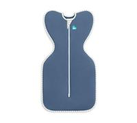 Love To Dream Manta para envolver, pequeña de 3,5 a 6 kg, mezclilla, ajuste cómodo, soporta una rutina de sueño saludable, 1,0 TOG, ideal para temperaturas de 20-24 °C, algodón lavable a máquina y