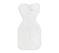 Love To Dream Saco de Dormir para bebé pequeño (3,5 - 6 kg), Ideal para temperaturas moderadas de 20 - 24 °C, Brazos en posición Alta, Cremallera bidireccional para Cambiar fácilmente los pañales,