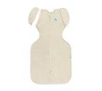 Love To Dream Swaddle UP - Bolsa de transición grande de 8,5 a 11 kg, diseño de ramitas de avena, ajuste cómodo, alas con cremallera, 1,0 tog para temperaturas de 20-24 °C, algodón elástico lavable a