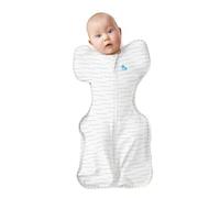 Love To Dream Swaddle Up, talla M 6-8,5 kg - Dreamer, corte ajustado, favorece un sueño saludable, 1,0 tog - 20-24 °C, algodón lavable a máquina y doble cremallera