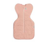 Love To Dream Swaddle UP, talla mediana 6-8,5 kg - Rosa guijarro | Ajuste ceñido, promueve un sueño saludable | 2,5 Tog para otoño e invierno (16-20°C) | Algodón y doble cremallera