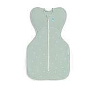 Love To Dream Swaddle UP, tamaño mediano de 6 a 18 libras, ramas de oliva, ajuste cómodo, apoya una rutina de sueño saludable | 1,5 tog ideal para uso durante todo el año (18-22 °C) | Algodón lavable