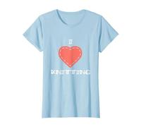 Love to Knit Women Teens Girls Love Knitting Camiseta