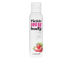 Love to Love Tickle My Body Strawberry - Espuma de masaje crepitante - 150 ml