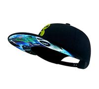 Love To Women - Gorras de béisbol con bordado de calavera y visera plana - Negro - talla única