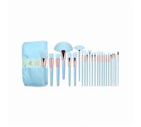 Love U Back - Juego de brochas de maquillaje de 24 piezas | C.LUX Cosmetics | Cerdas ultrasuaves y libres de crueldad animal | Juego completo de cara y ojos | Incluye estuche de viaje