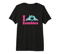 Love Undead Funny Horror Party: I Heart Zombies Camiseta Premium