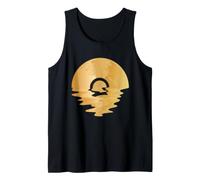 Love Vinyl Record Old School Reproductor de música giratoria DJ Camiseta sin Mangas