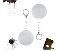 Love Wallet Tote Bag Touch Sensing Light - Purse Lights for Inside Purse, Rechargeable Mini Purses Light Keychain for Beloved (Round *2)