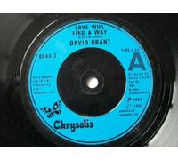 Love Will Find A Way - David Grant 7" 45