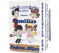 LOVE with CARDS Padres vs Hijos. Juego de Mesa Familiar. Juego de Preguntas para Hablar con los Niños y Fortalecer Vínculos de Forma Divertida. Regalo Original