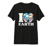 Love World Earth Day Ambiental para Hombres, Mujeres y niños Camiseta Premium