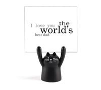 Love World's Best Dad Festival - Soporte para notas, diseño de gato negro