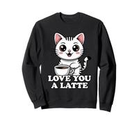 Love You A Latte Sudadera