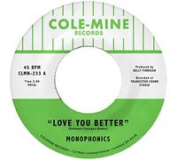 LOVE YOU BETTER / THE SHAPE OF MY TEARDROPS (OPAQUE NATURAL 18cm )