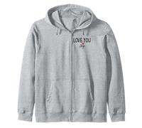 Love You Bye Sign I Love You Goodbye Mom and Dad Anniversary Sudadera con Capucha