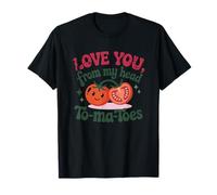 Love You From My Head To-Ma-Toes Juego de palabras de tomate Camiseta