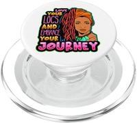Love You Locs & Abraza tu Viaje Dreadlocks Dreads Sista PopSockets PopGrip para MagSafe