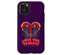 Love You to Death Valentine Sarcastic Funny Adult Humor Carcasa para iPhone 11 Pro
