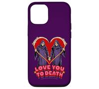 Love You to Death Valentine Sarcastic Funny Adult Humor Carcasa para iPhone 12/12 Pro