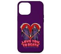 Love You to Death Valentine Sarcastic Funny Adult Humor Carcasa para iPhone 12 Pro Max