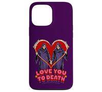 Love You to Death Valentine Sarcastic Funny Adult Humor Carcasa para iPhone 13 Pro Max