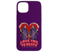 Love You to Death Valentine Sarcastic Funny Adult Humor Carcasa para iPhone 15 Plus