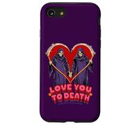 Love You to Death Valentine Sarcastic Funny Adult Humor Carcasa para iPhone SE (2020) / 7 / 8