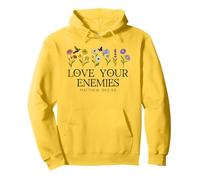 Love Your Enemies Christian Bible Verse Matthew 5:43 5 44 Sudadera con Capucha