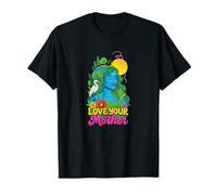 Love Your Mother Earth Gaia Diosa Naturaleza Diseño Espiritual Camiseta