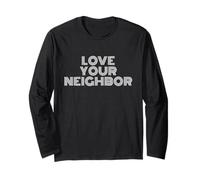 Love Your Neighbor Kindness Matters Be Kind Orange Unidad Day Manga Larga