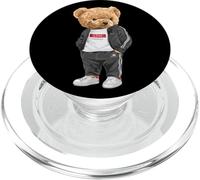 Love Yourself, Enjoy Wear Cool Illustration Teddy Bear Style PopSockets PopGrip para MagSafe