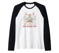 Love Yourself First Nature Botanic Empowerment Camiseta Manga Raglan